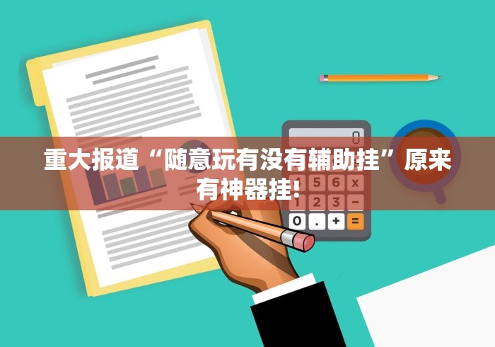 重大报道“随意玩有没有辅助挂”原来有神器挂!