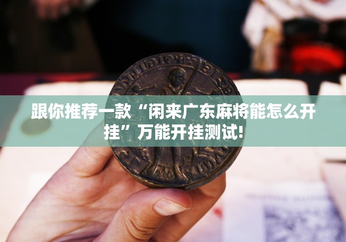 跟你推荐一款“闲来广东麻将能怎么开挂”万能开挂测试!