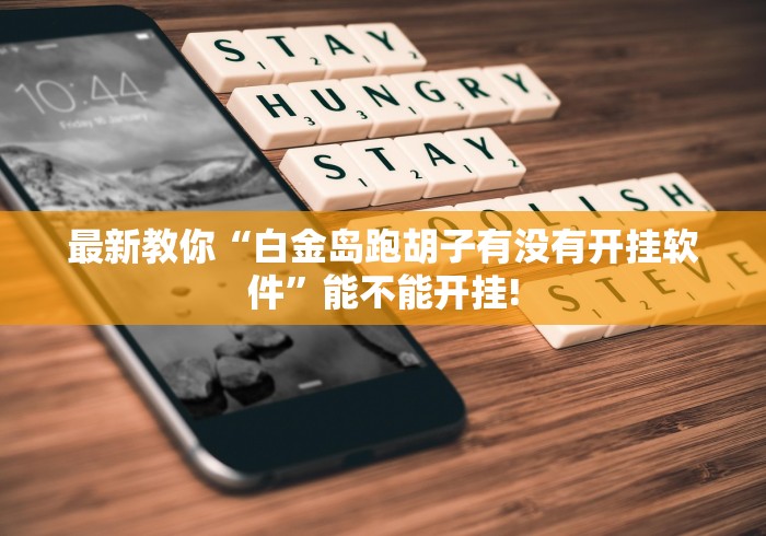 最新教你“白金岛跑胡子有没有开挂软件”能不能开挂!