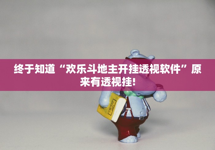 终于知道“欢乐斗地主开挂透视软件”原来有透视挂! 终于知道“欢乐斗地主开挂透视软件”原来有透视挂!